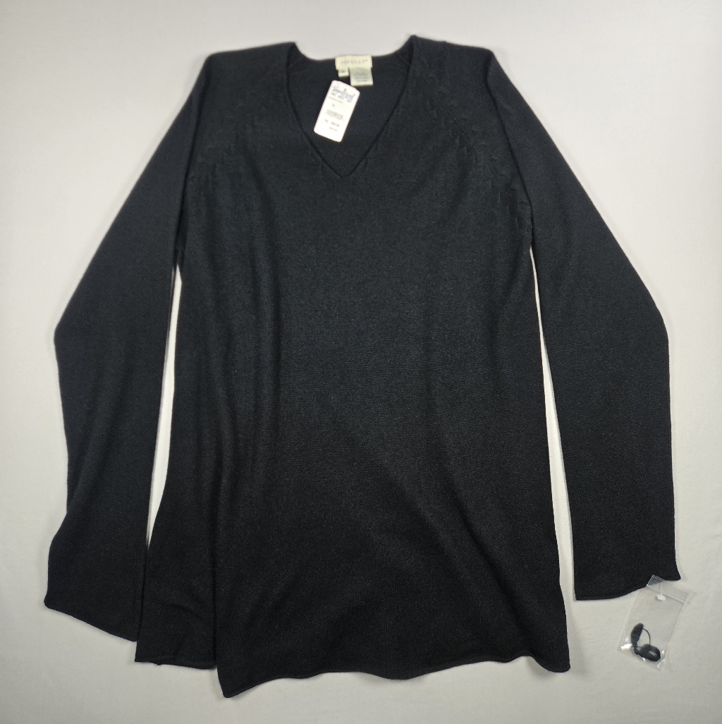 Nwt Vintage Paradox Silk Cashmere VNeck Sweater  85 Silk 15 Cashmere Xl